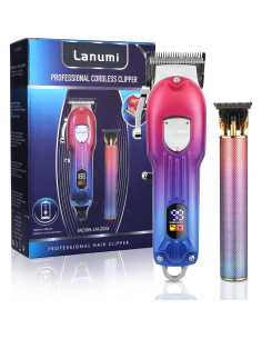 Kit Cortadoras de Cabello Lanumi 21 Piezas Inalámbrico 2