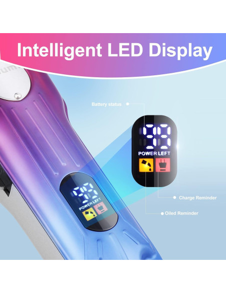 Kit Cortadoras de Cabello Lanumi 21 Piezas Inalámbrico