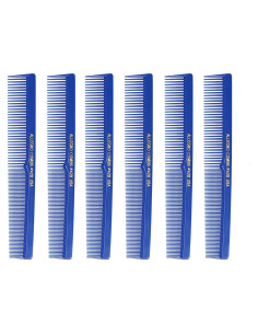 Peines de Peluquería Allegro Combs 420 - 6 Piezas Azul