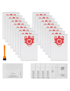 Bolsas de Aspiradora Miele FJM LemonQueen 16 Piezas