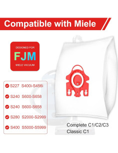 Bolsas de Aspiradora Miele FJM LemonQueen 16 Piezas 2