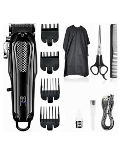 Cortadora de Cabello JAVENPROLIU Inalámbrica 2000mAh 180min