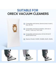 Paquete 12 Bolsas Vacío HEPA LBLVBNEWD 204814 para Aspiradora 2