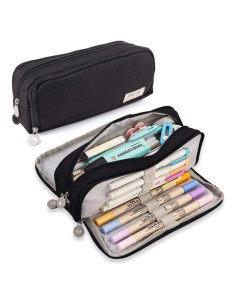 Estuche de Lápices iSuperb Grande 21x9cm 3 Compartimentos