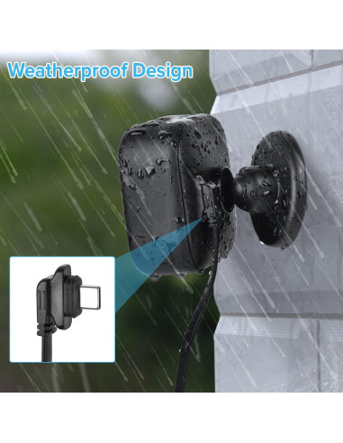 Paquete de 3 cables de alimentación 3 m para Blink Outdoor 4