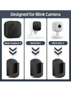 Soporte Adhesivo para Cámara Blink BOUNHOHE - Paquete de 3 2
