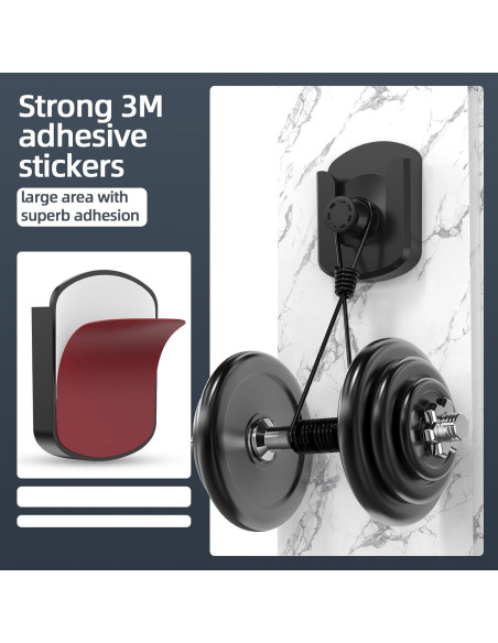 Soporte Adhesivo para Cámara Blink BOUNHOHE - Paquete de 3