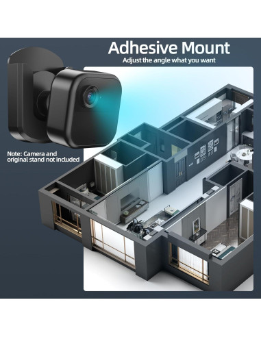 Soporte Adhesivo para Cámara Blink BOUNHOHE - Paquete de 3