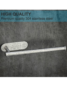 Soporte de Toallas de Papel CUXIXA 2 Piezas Acero Inoxidable 2