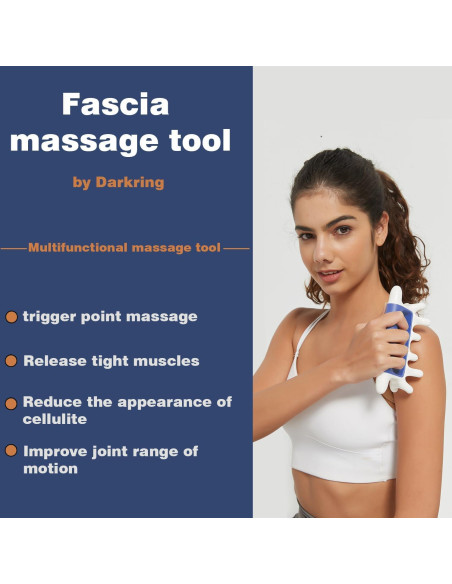 Juego de Masaje Facial DARKRING - Acero Inoxidable y Plástico