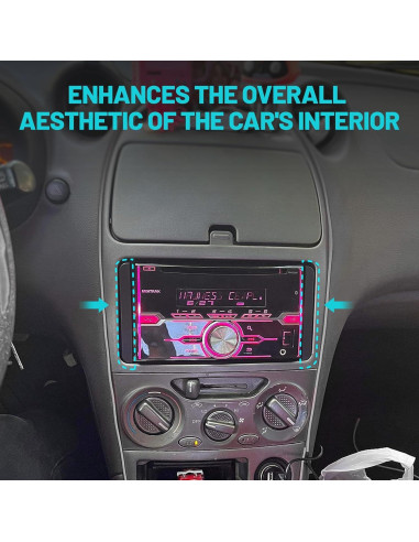 Kit de instalación radio doble DIN NuIth para Toyota 1997-2009