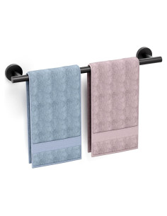 Barra de Toalla SCILIVE 51.76 cm Acero Inoxidable Negro Mate