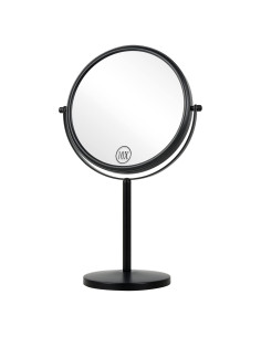 Espejo de Maquillaje ALHAKIN 20 cm Doble Cara 1X/10X Negro