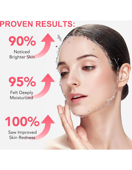 Mascarilla Hidratante IDUCEN con Colágeno y Probioticos 4 Pzas