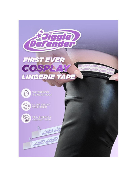 Cinta Jiggle Defender MOEFLAVOR - Cinta adhesiva 40 piezas