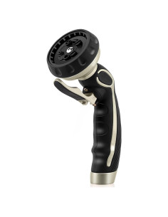 Boquilla de Manguera Restmo con Gatillo y 9 Patrones de Riego