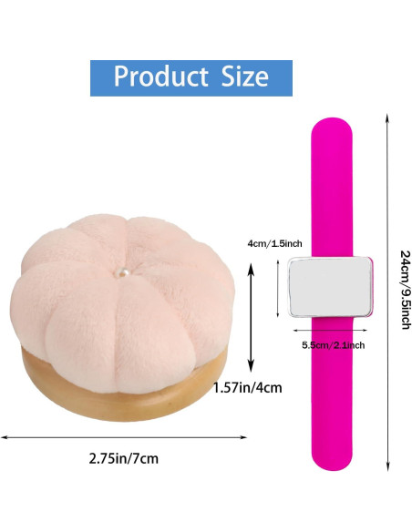 Cojín de Imán para Muñeca Hilltian con Base de Madera