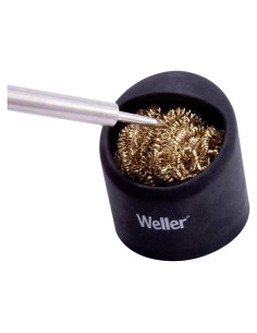 Limpiador de Punta de Bronce Weller con Soporte de Silicona