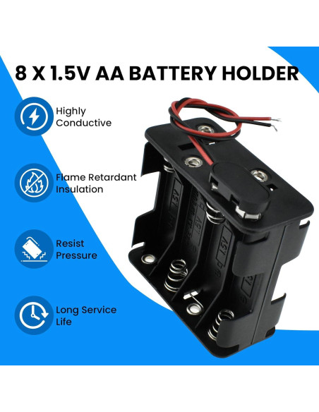 Soporte de Batería AA SDTC Tech Kit 2/4/6/8 x 1.5V