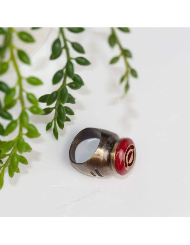 Anillo de Sello Crimson Dawn Star Wars | Metal Sólido