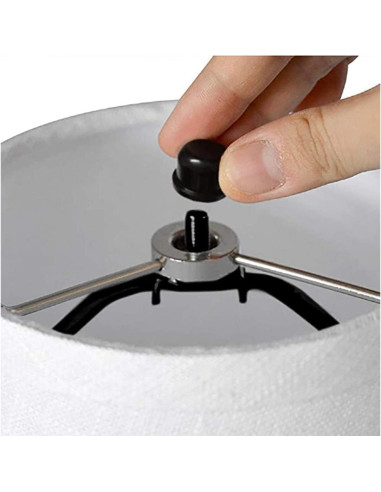 Soporte de Lámpara E26 RddenIy 11.5 cm Negro Desmontable
