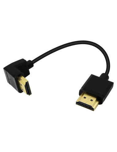 Cable HDMI Macho a Macho 15cm PNGKNYOCN 4K 60Hz Ángulo Recto
