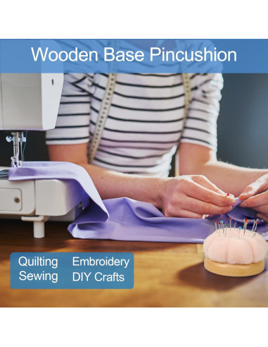 Cojín de Imán para Muñeca Hilltian con Base de Madera