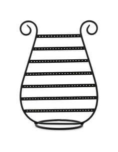 Organizador de Joyería Mango Steam Arpa Negro Delgado 78 Pendientes