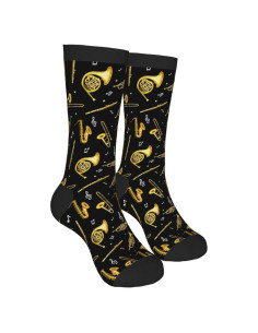 Calcetines Crew Divertidos KUOAICY Talla Única Casual