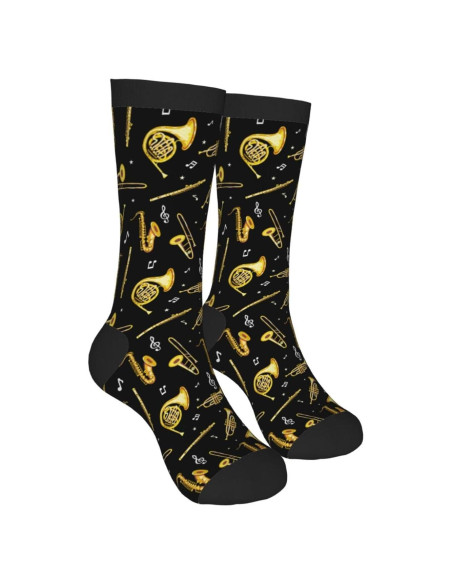 Calcetines Crew Divertidos KUOAICY Talla Única Casual