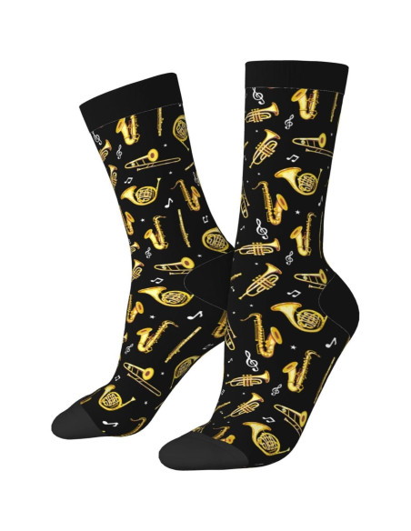 Calcetines Crew Divertidos KUOAICY Talla Única Casual