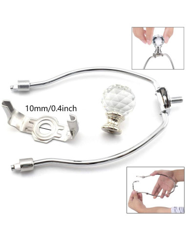 Soporte de lámpara OZXNO con silla y bola de cristal