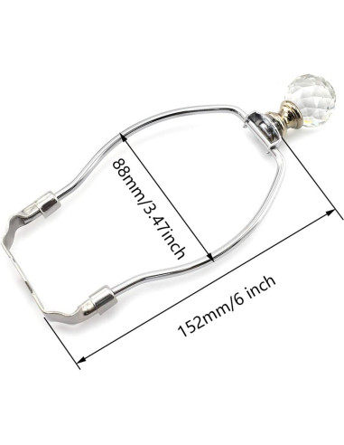 Soporte de lámpara OZXNO con silla y bola de cristal