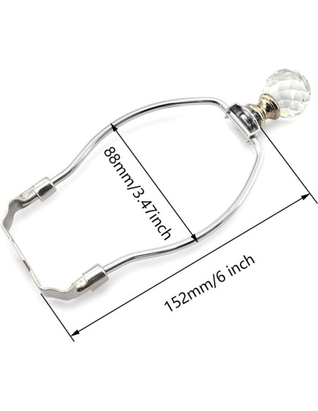 Soporte de lámpara OZXNO con silla y bola de cristal