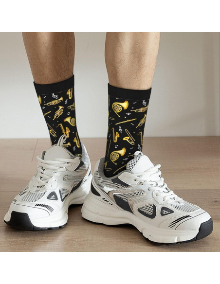 Calcetines Crew Divertidos KUOAICY Talla Única Casual