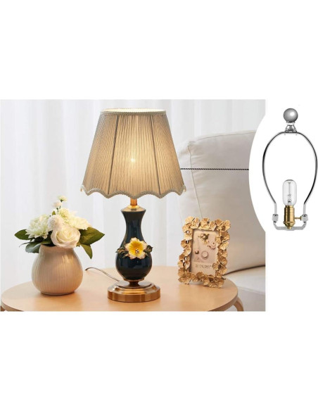 Soporte de lámpara OZXNO con silla y bola de cristal