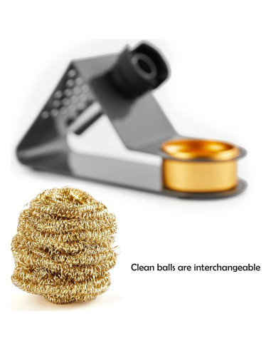 Soporte de Soldador Noah NH-10W con Limpiador de Punta