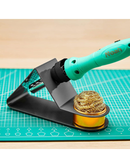 Soporte de Soldador Noah NH-10W con Limpiador de Punta