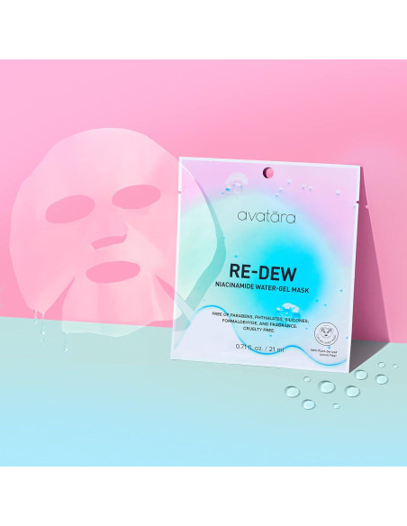 Mascarilla de Agua en Gel Avatara Niacinamida 21 ml
