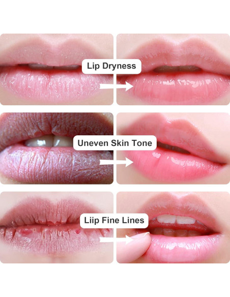 Mascarilla de Colágeno para Labios Permotary 30 Pcs Hidratante