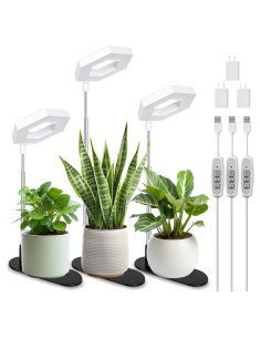 Luz de Cultivo FOXGARDEN 126 LEDs Espectro Completo 3 Pzas