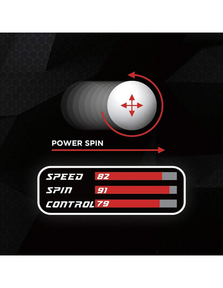 Paleta de Ping Pong SPORT GAME PRO spgmpro-r22-1 - Funda Incluida