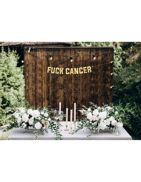 Banner Decorativo Supervivientes Cáncer 97.5 cm Sterling James