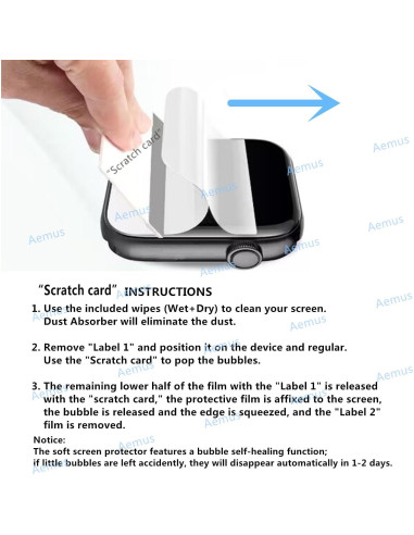 Protector de Pantalla Aemus para Tamagotchi Conexión TPU HD