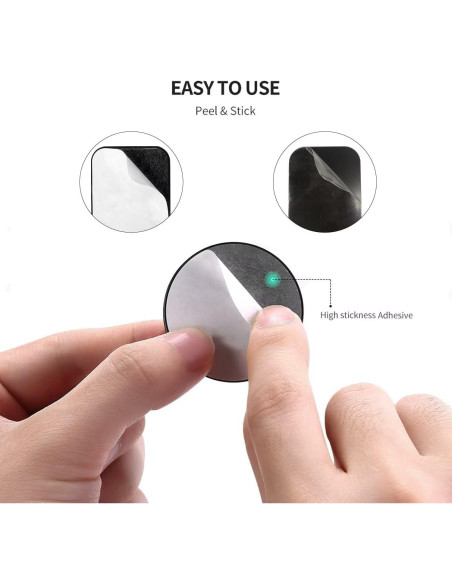 Placas Metálicas Adhesivas Pau1Hami1ton S-07N 4 Pcs