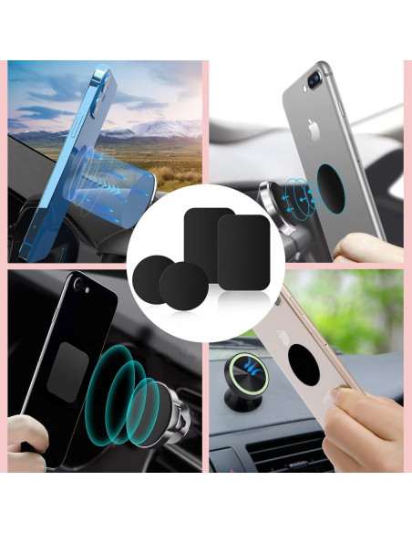 Placas Metálicas Adhesivas Pau1Hami1ton S-07N 4 Pcs