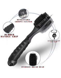 Cepillo de Golf Retráctil Champkey Pro | Cabezal Grande y Ergonomía 2