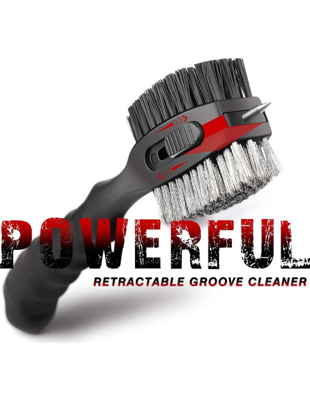 Cepillo de Golf Retráctil Champkey Pro | Cabezal Grande y Ergonomía