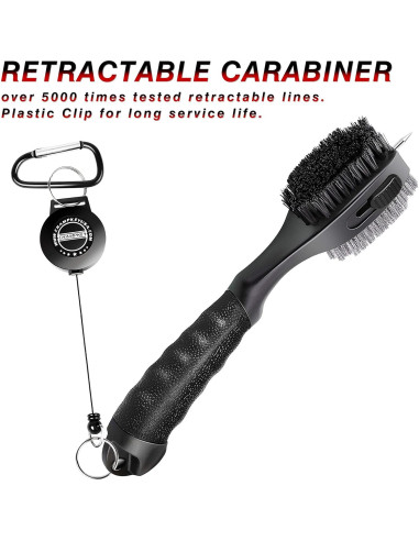 Cepillo de Golf Retráctil Champkey Pro | Cabezal Grande y Ergonomía