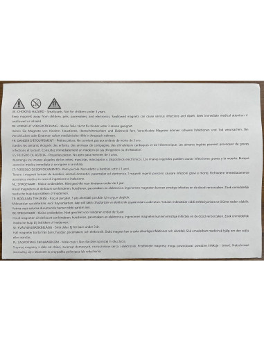 Imanes de Nevera Qualsen, 20 Piezas, 10 Colores, Redondos